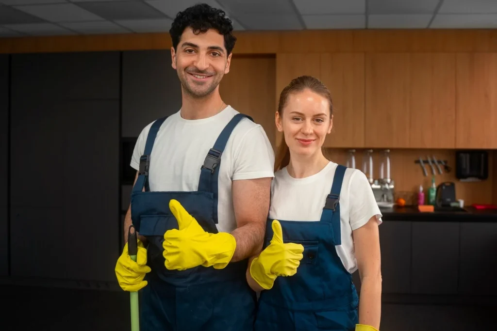 cleaning staff england