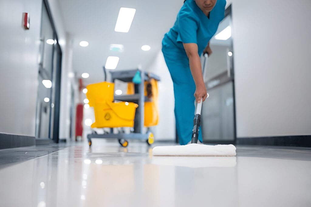 What Really Goes Into Cleaning a Hospital Room? A Day with a Medical Cleaning Team in London